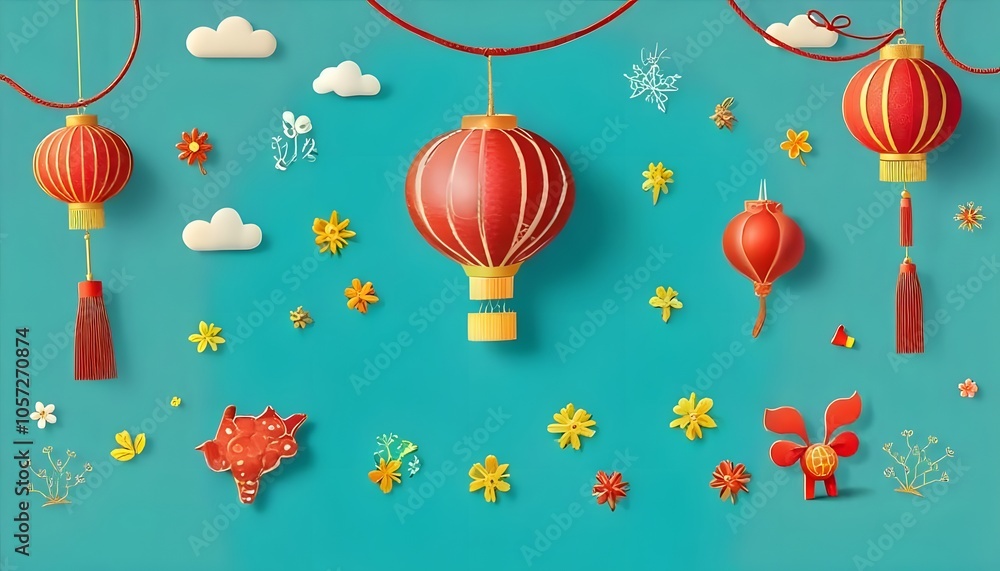 Christmas decorations icon background Christmas decorations icon background