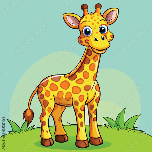 giraffe vector illustration