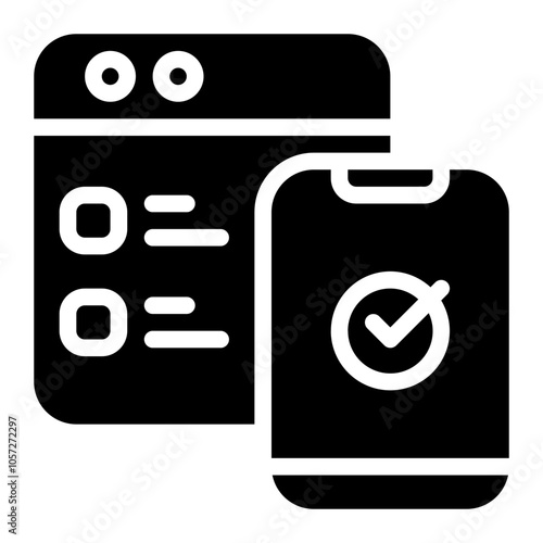 Ab Testing Solid Icon