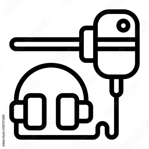 Dubbing Line Icon