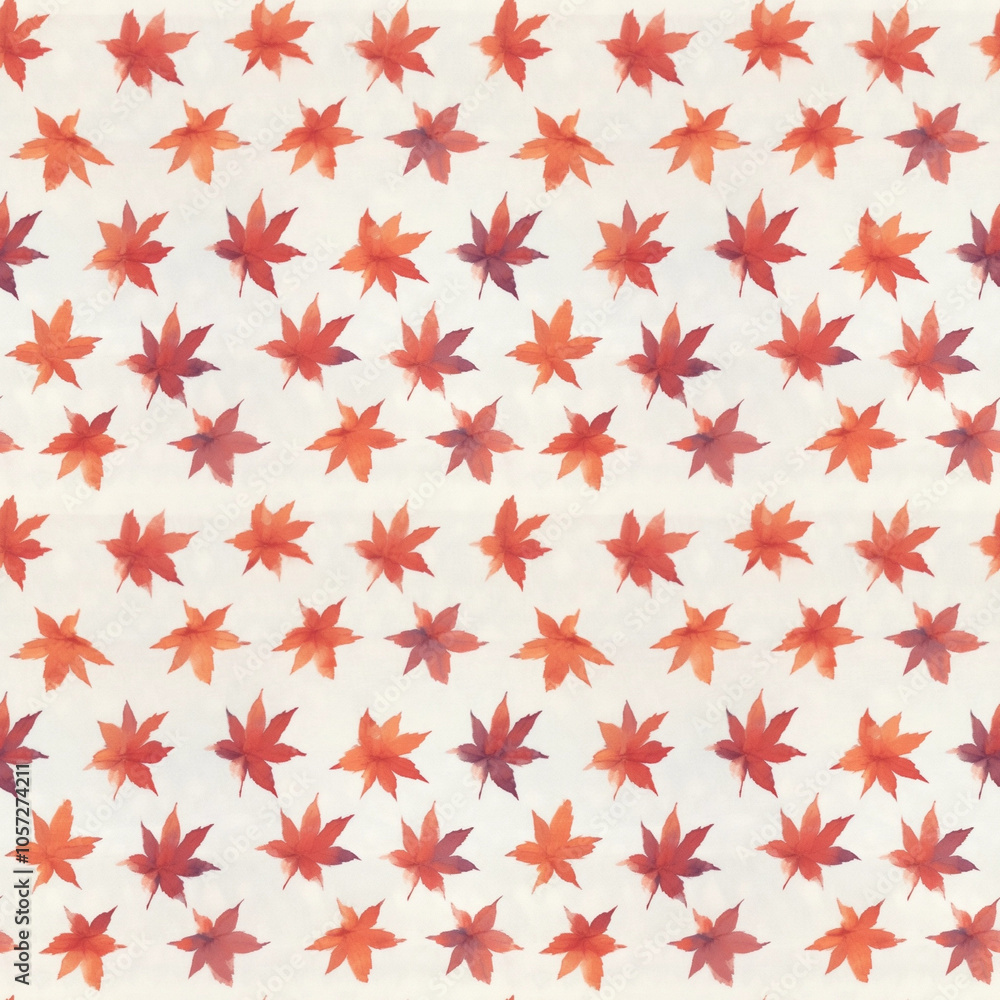 Simple drawing of a maple leaf on a white background, autumn mood, filled space Simple drawing of a maple leaf on a white background, autumn mood, filled space