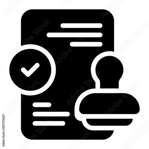 Stamp Solid Icon