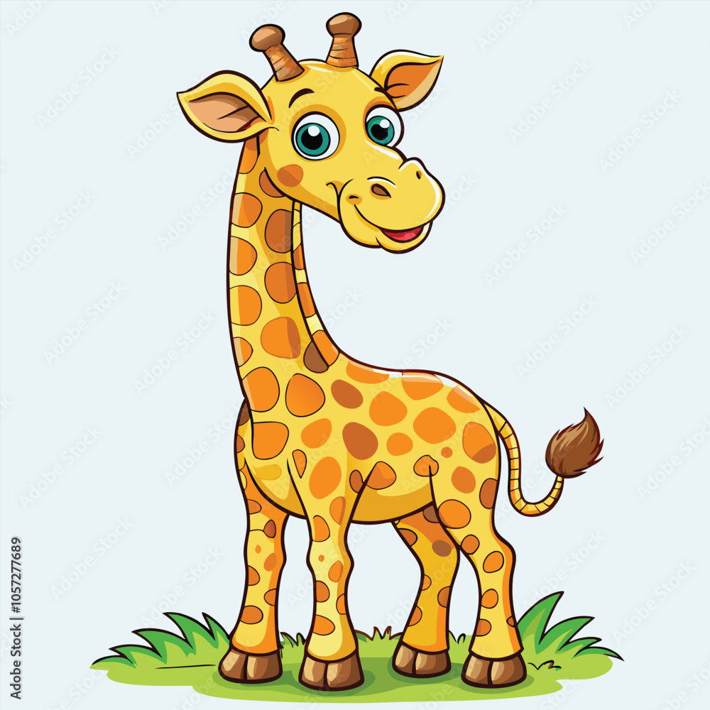 Obraz premium giraffe vector illustration
