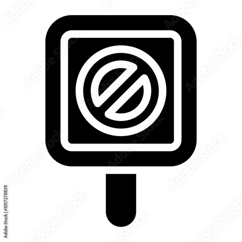 Forbidden Solid Icon