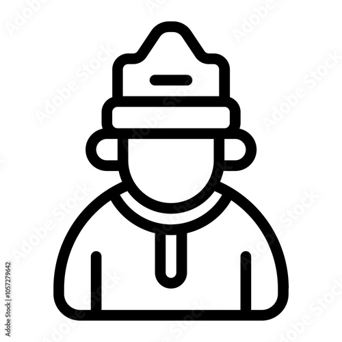 Man Line Icon