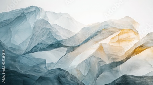 Wallpaper Mural Translucent mineral veins with subtle color shifts and texture Torontodigital.ca