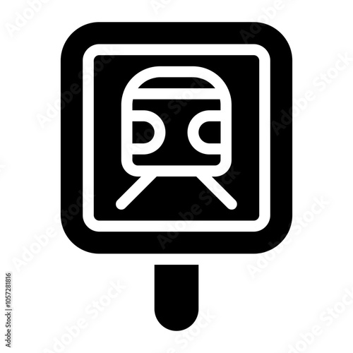 Train Solid Icon