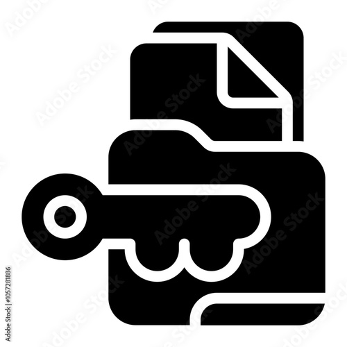 Unlocking Solid Icon