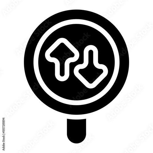 Deadline Solid Icon