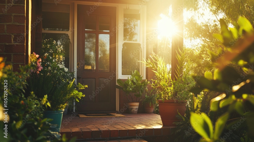 Cozy Australian House with Warm Sunlight Cozy Australian House with Warm Sunlight