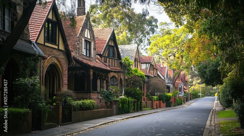 Picturesque Street in a Sydney Suburb