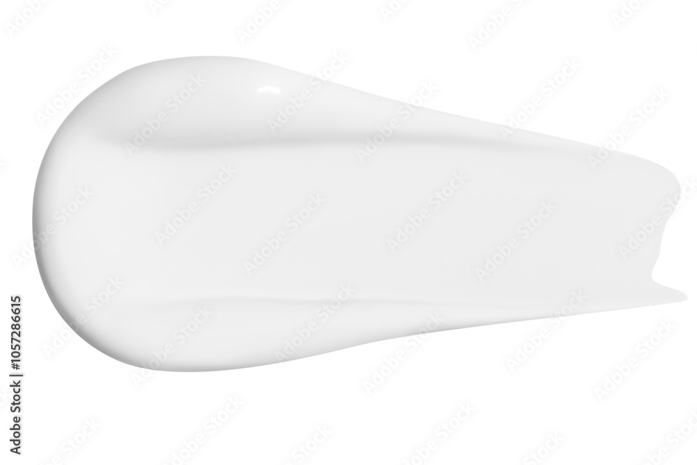 Smear of white cream on an empty background. Skincare product, smooth and soft texture. Smear of white cream on an empty background. Skincare product, smooth and soft texture.