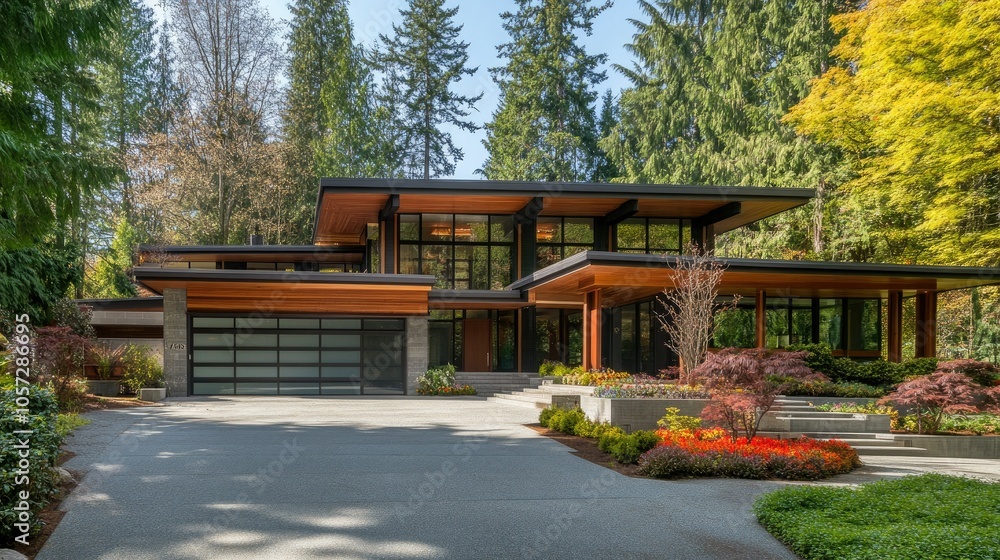 Stunning Contemporary House Surrounded by Nature Stunning Contemporary House Surrounded by Nature