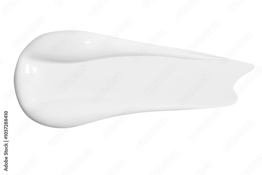 Smear of white cream on an empty background. Skincare product, smooth and soft texture. Smear of white cream on an empty background. Skincare product, smooth and soft texture.