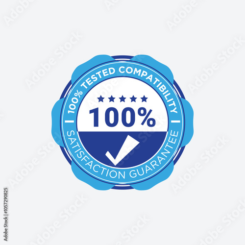 100% Tested Compatibility Badge and Icon Collection for Business Products