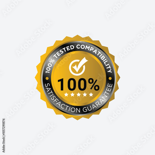 100 Percent Tested Compatibility Logos, Icons, and Labels for Brand Trust