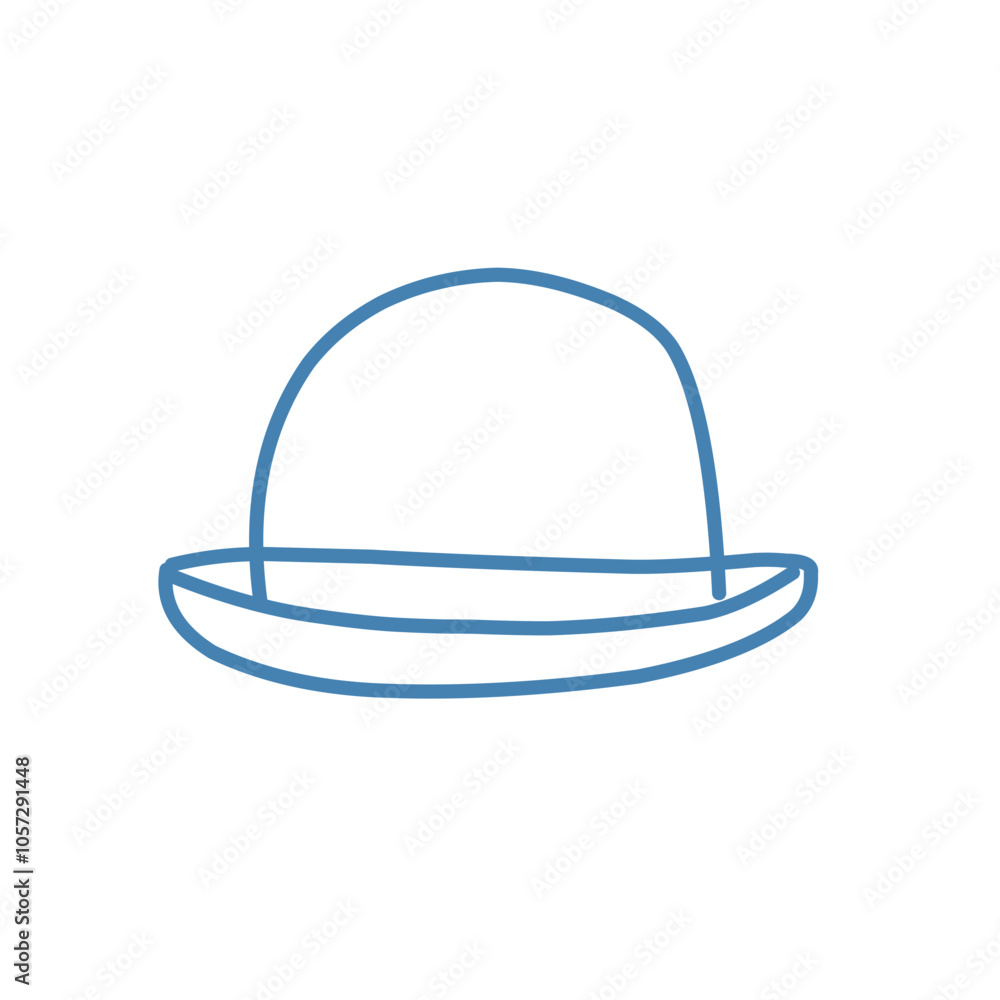 hat cap vector outline doodle hat cap vector outline doodle