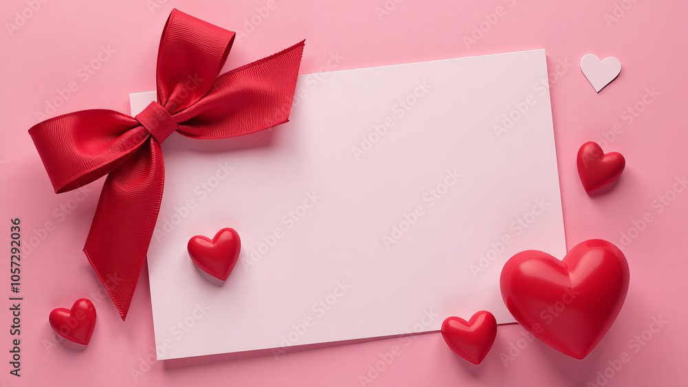 Valentine's day design. Valentine's Day Gift Card with Hearts. Romantic background. Valentine's day design. Valentine's Day Gift Card with Hearts. Romantic background.
