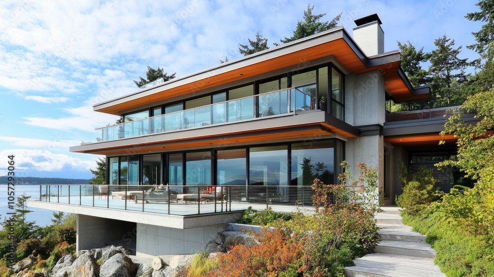Modern Contemporary House with Spacious Design Modern Contemporary House with Spacious Design