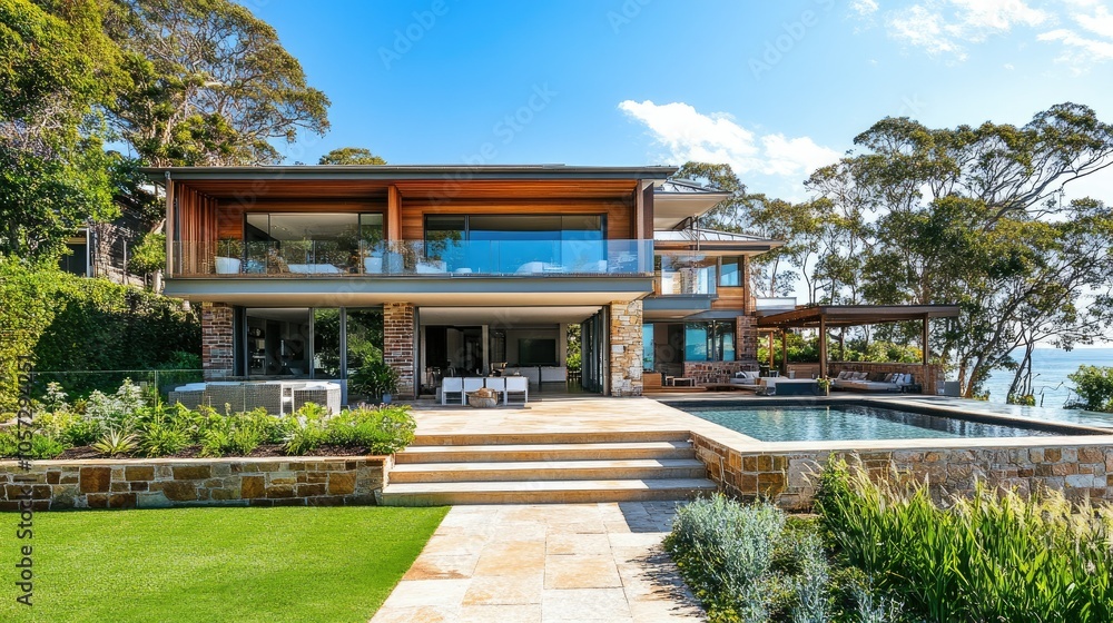 Elegant Two-Storey House with Large Terrace and Pool Elegant Two-Storey House with Large Terrace and Pool