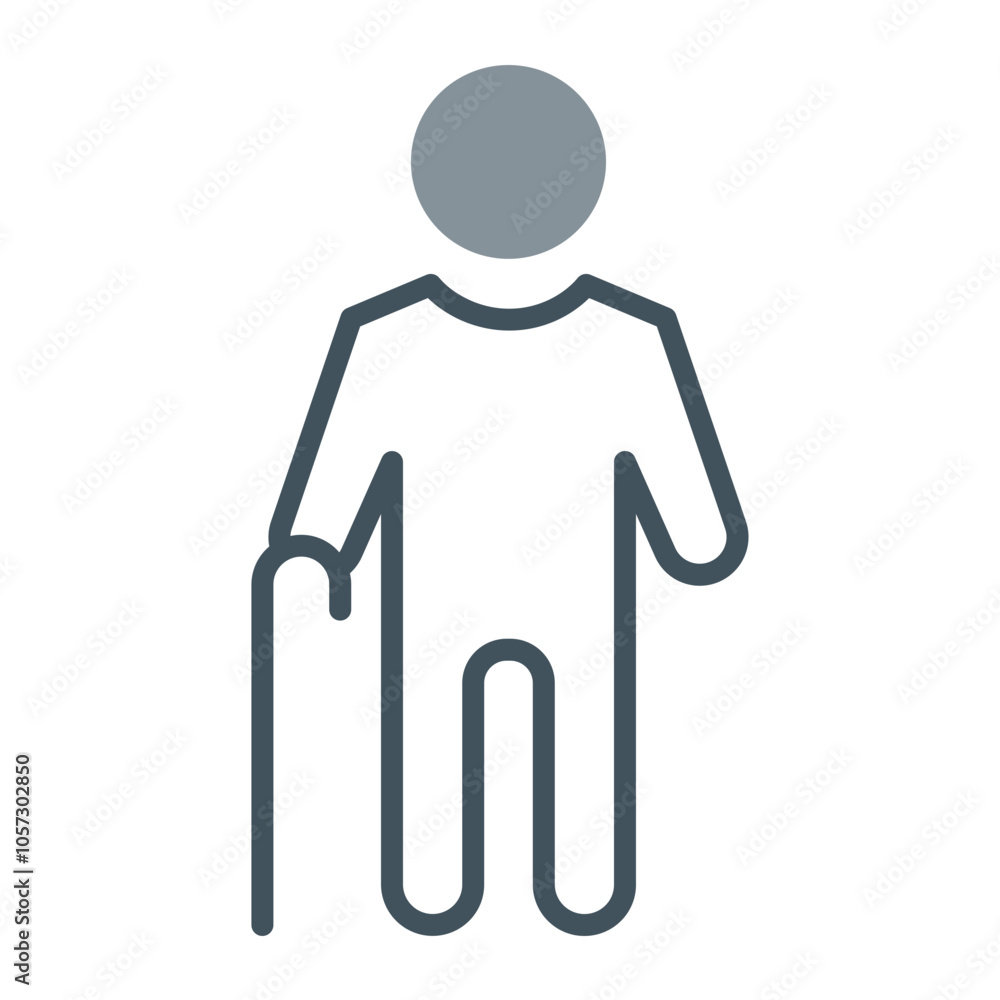 Elderly Care Icon Design Elderly Care Icon Design