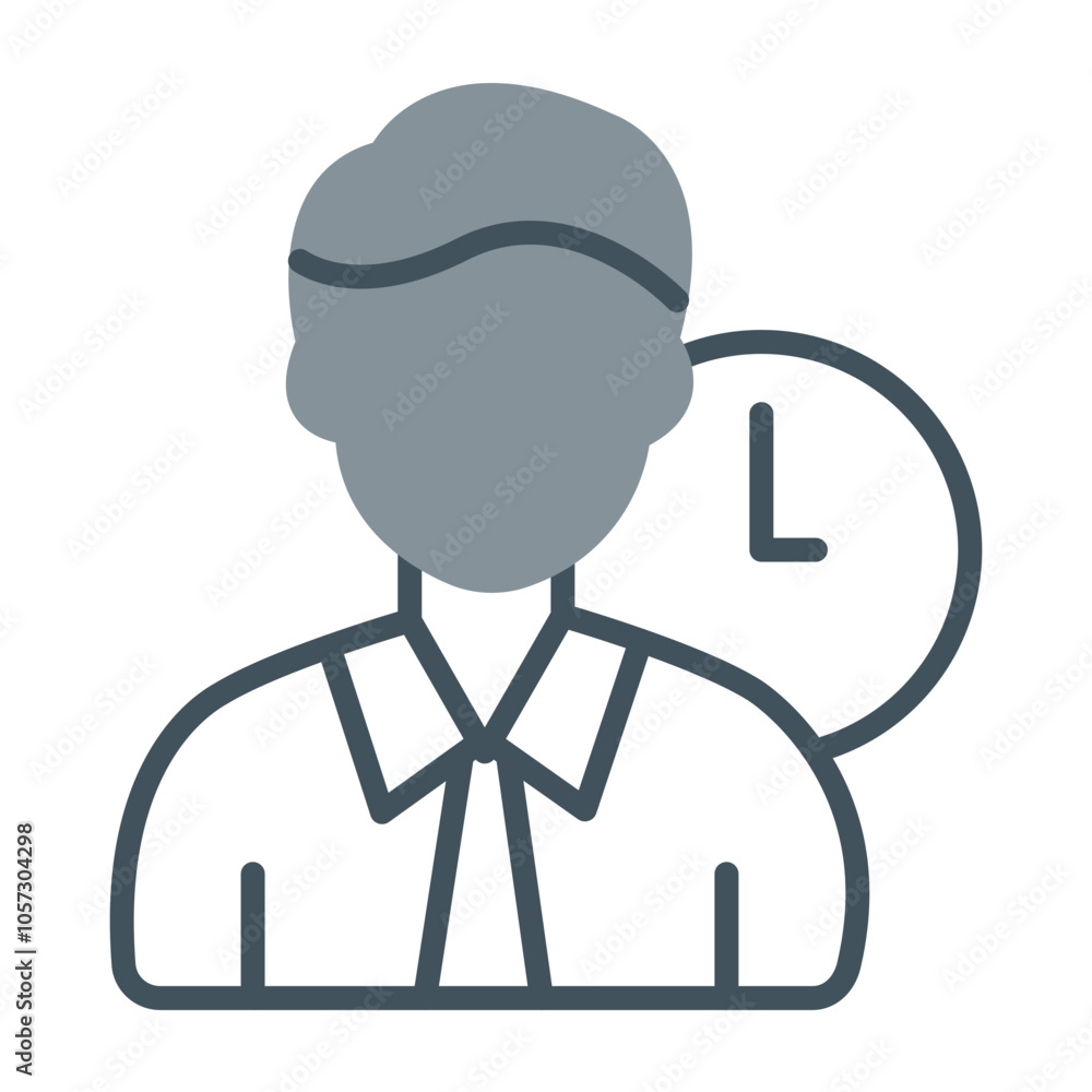 Working Hours Icon Design Working Hours Icon Design