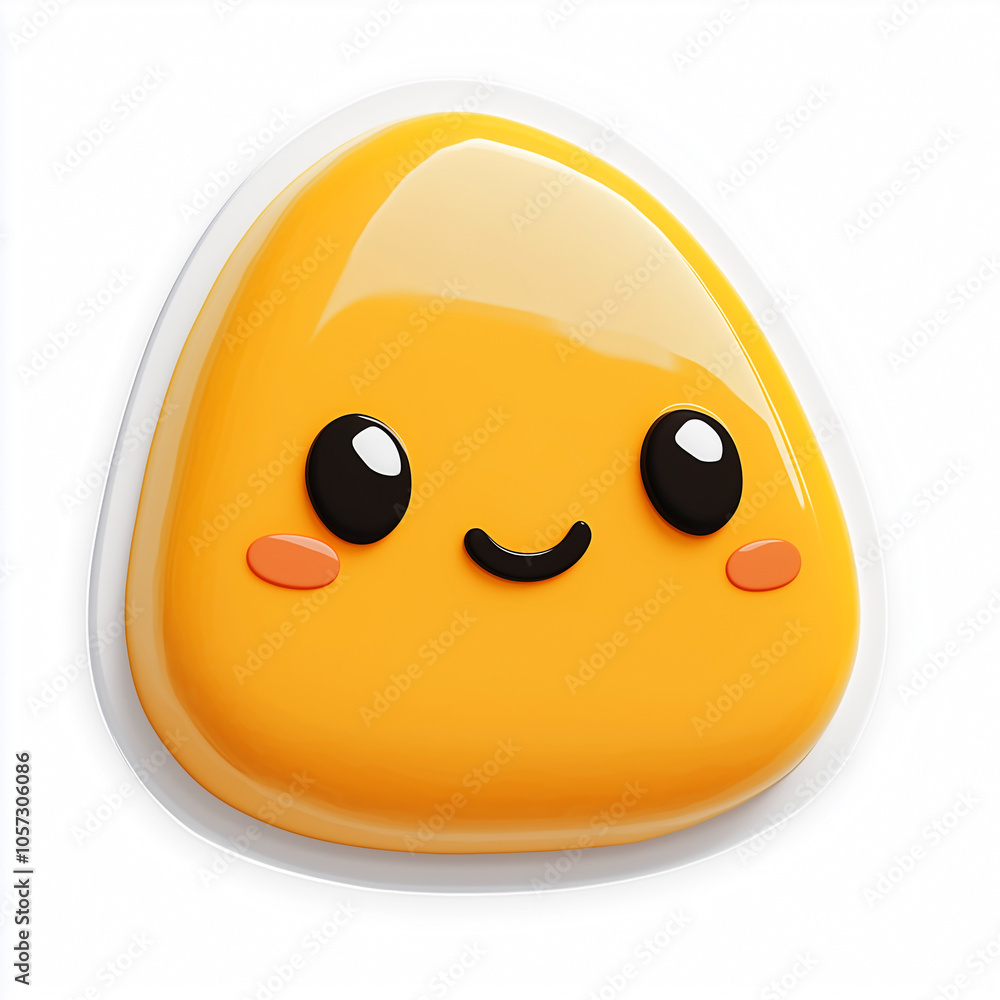 Fototapeta premium Sticker on a white background