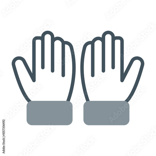 Gloves Icon Design