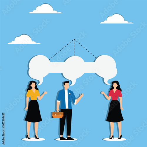 Leadership to communicate and connect ideas in brainstorming sessions