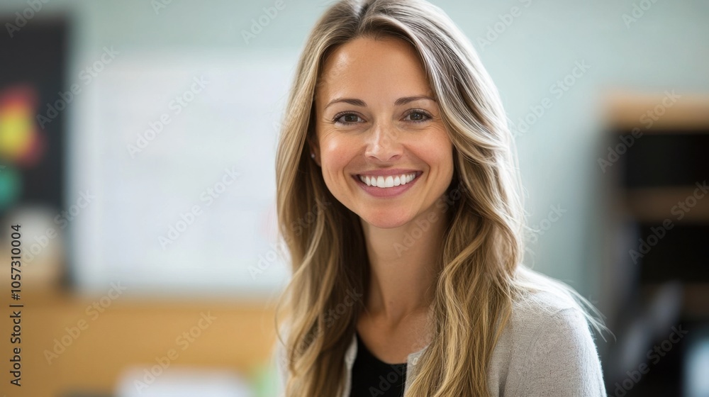 Fototapeta premium Beyond the Classroom Walls: How One Teacher Inspires Students to Reach Their True Potential