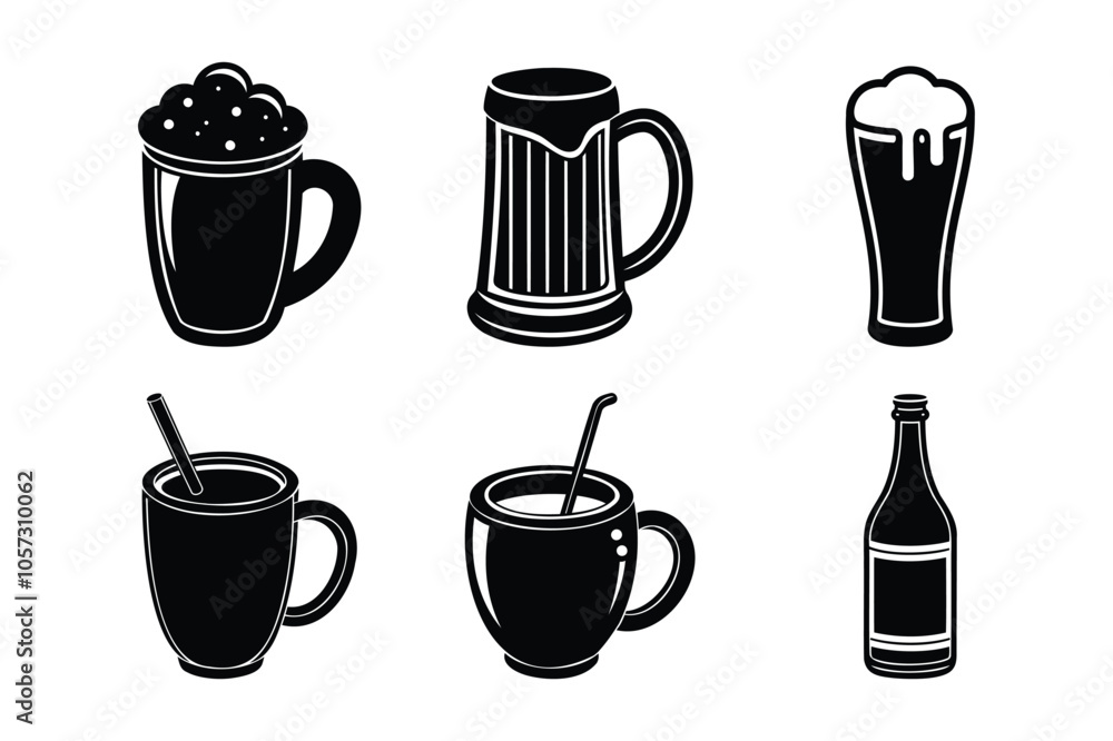 set of beer mugs set of beer mugs