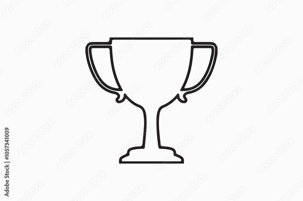 A vector silhouette image adobe illustrator of a cup. A vector silhouette image adobe illustrator of a cup.