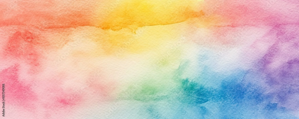 Background banner with watercolor brushstrokes. Background banner with watercolor brushstrokes.