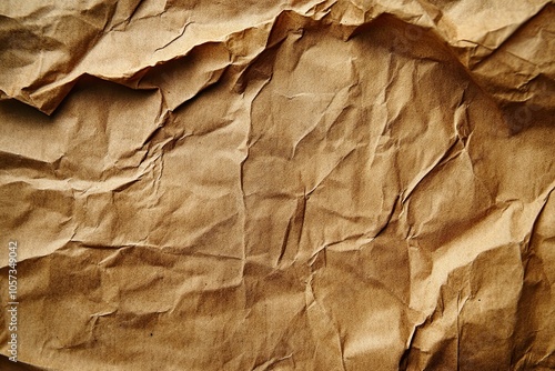 A brown paper background texture.