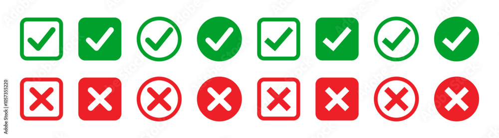 red green button red green button