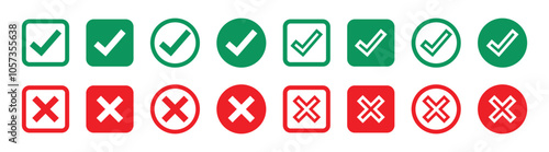 red green button