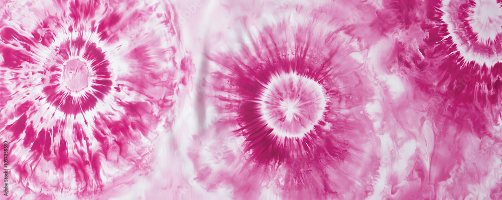 Abstract pink and white tie-dye swirl pattern Abstract pink and white tie-dye swirl pattern