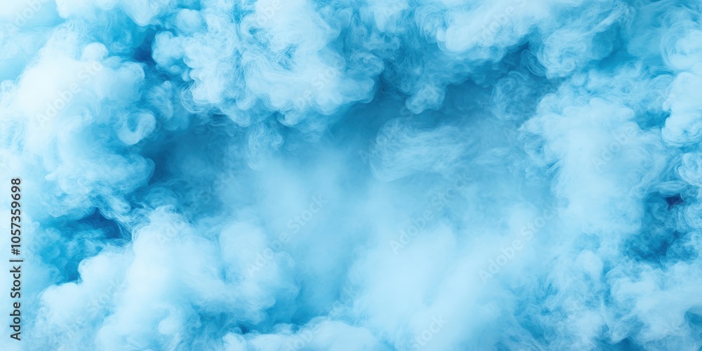 Blue Smoke Background for Creative Projects Blue Smoke Background for Creative Projects