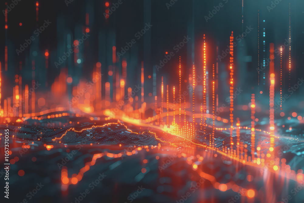 Stock market or futures trading chart suitable for financial investment. Stock market or futures trading chart suitable for financial investment.