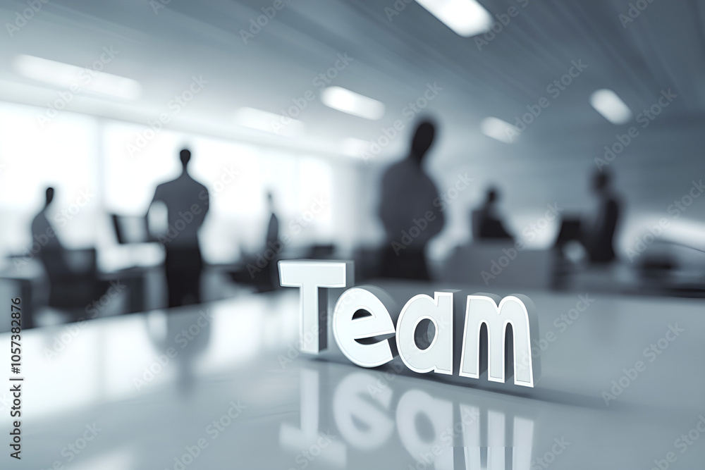 Fototapeta premium 3D word 