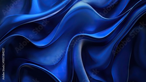 Midnight blue background designed for text use, offering a beautiful canvas for art design. The clear color of this midnight blue backdrop enhances template creation for websites.