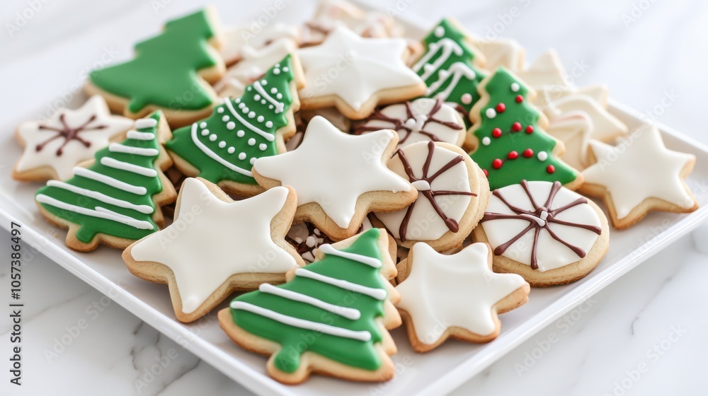 Festive Christmas Cookies - Homemade & Delicious Festive Christmas Cookies - Homemade & Delicious