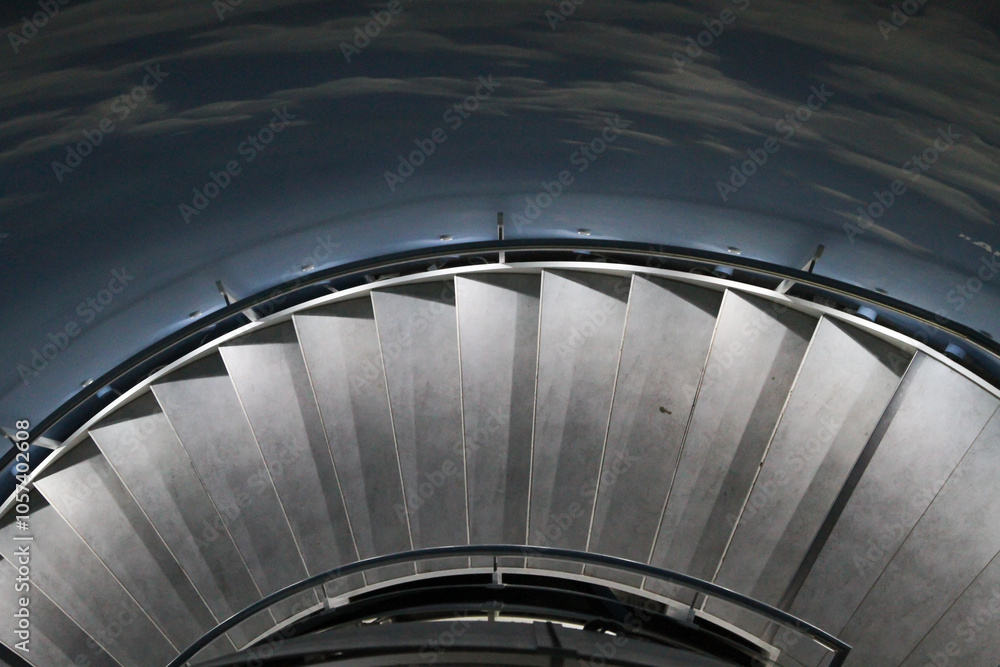 Fototapeta premium Wendeltreppe