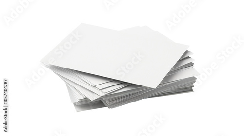 Educational Flash Cards isolated on transparent background, PNG