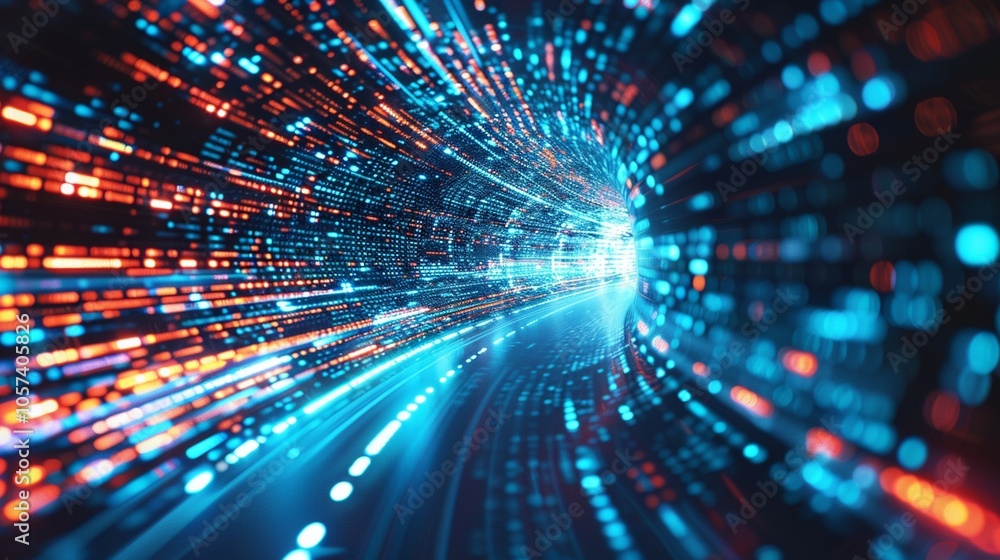 Ai 3D render networking background Ai 3D render networking background