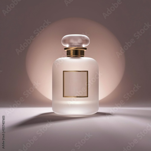 An elegant modern perfume bottle for woman