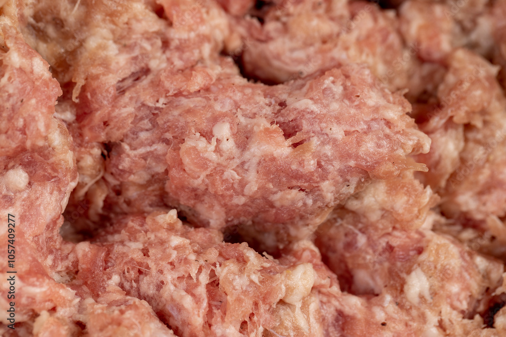 fresh minced pork with bacon fresh minced pork with bacon