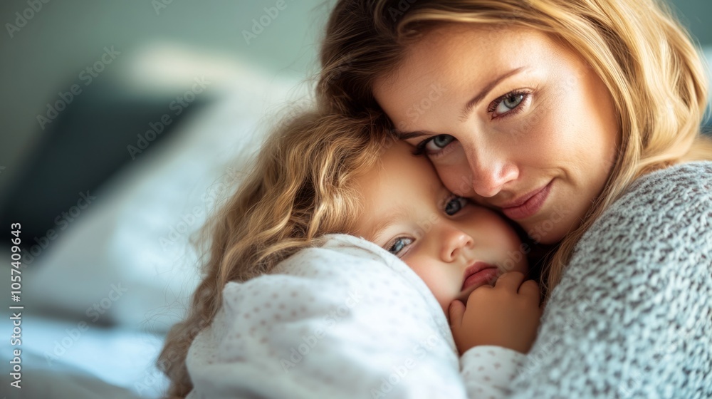 A woman is holding a baby in her arms A woman is holding a baby in her arms