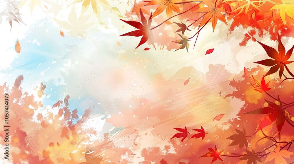 Autumn and White Paper Background - a charming and seasonal visual. The combination of autumn elements on a white paper background creates a warm and nostalgic scene. It showcases the beauty of autumn Autumn and White Paper Background - a charming and seasonal visual. The combination of autumn elements on a white paper background creates a warm and nostalgic scene. It showcases the beauty of autumn