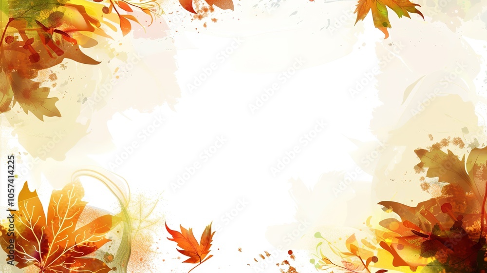 Autumn and White Paper Background - a charming and seasonal visual. The combination of autumn elements on a white paper background creates a warm and nostalgic scene. It showcases the beauty of autumn Autumn and White Paper Background - a charming and seasonal visual. The combination of autumn elements on a white paper background creates a warm and nostalgic scene. It showcases the beauty of autumn
